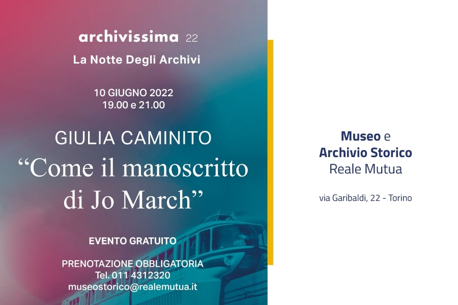 La Notte degli Archivi 2022: Giulia Caminito a Palazzo Biandrate
